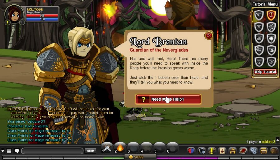 AdventureQuest Worlds on  Play Online Now!