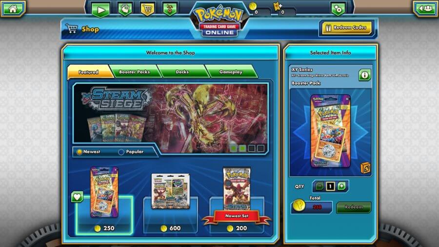 pokemon trading card game online advantage